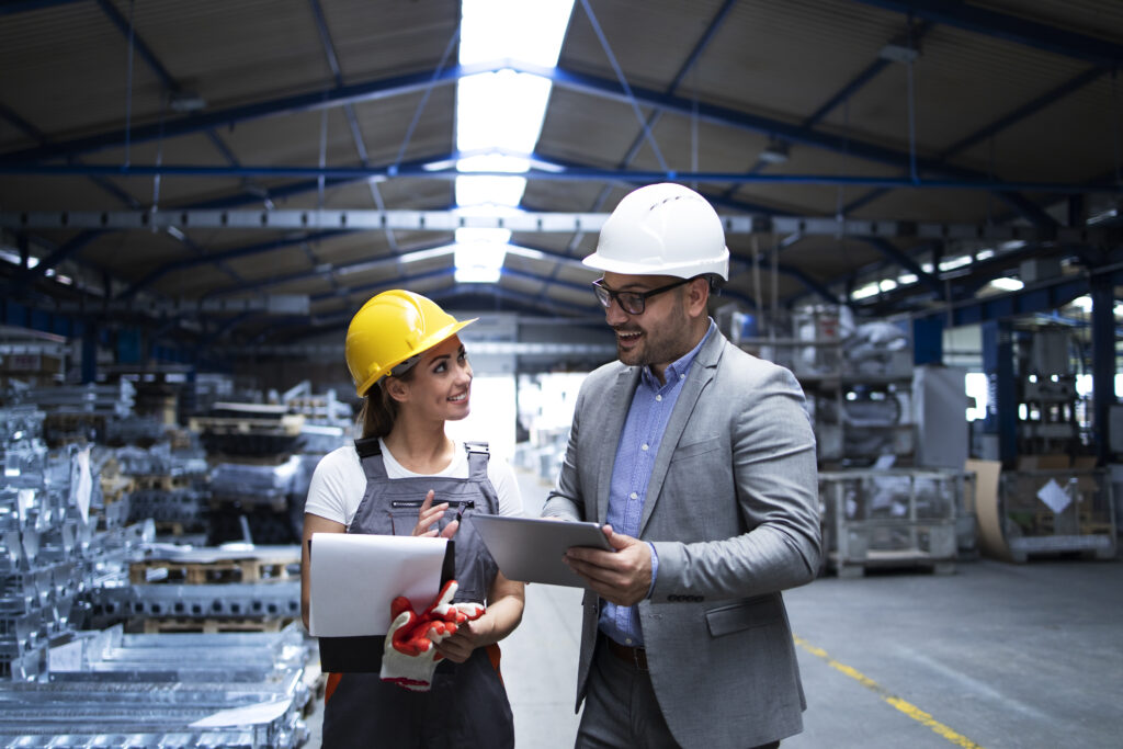 A Discussion In a Factory